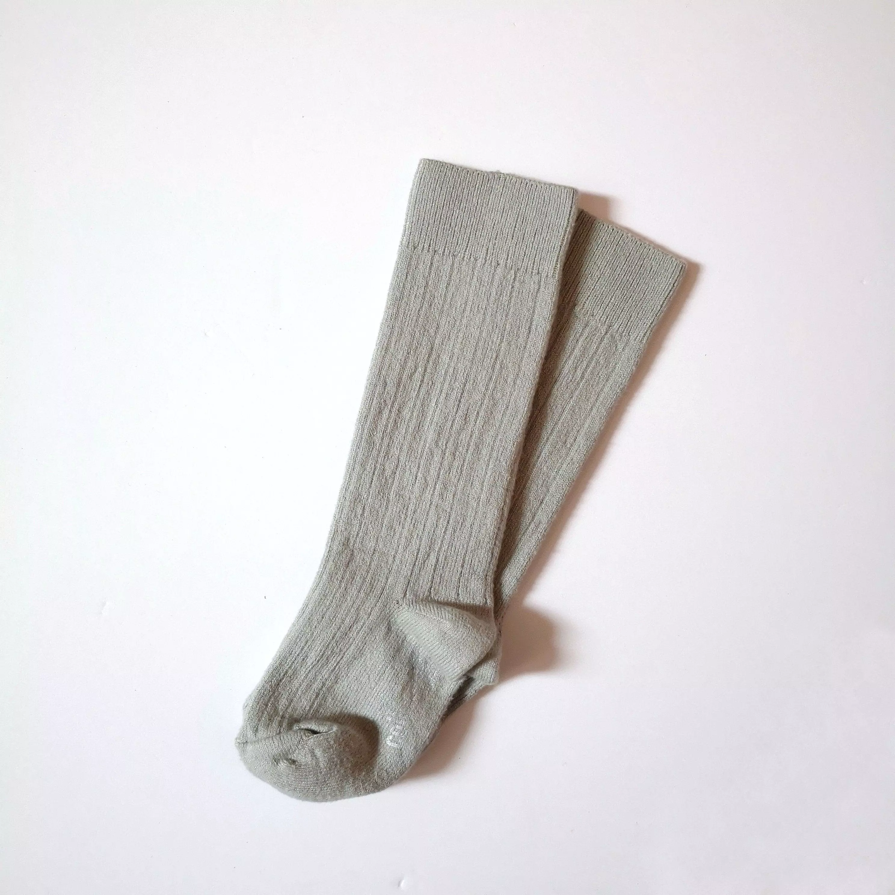 [30%OFF]La Haute ribbed high socks