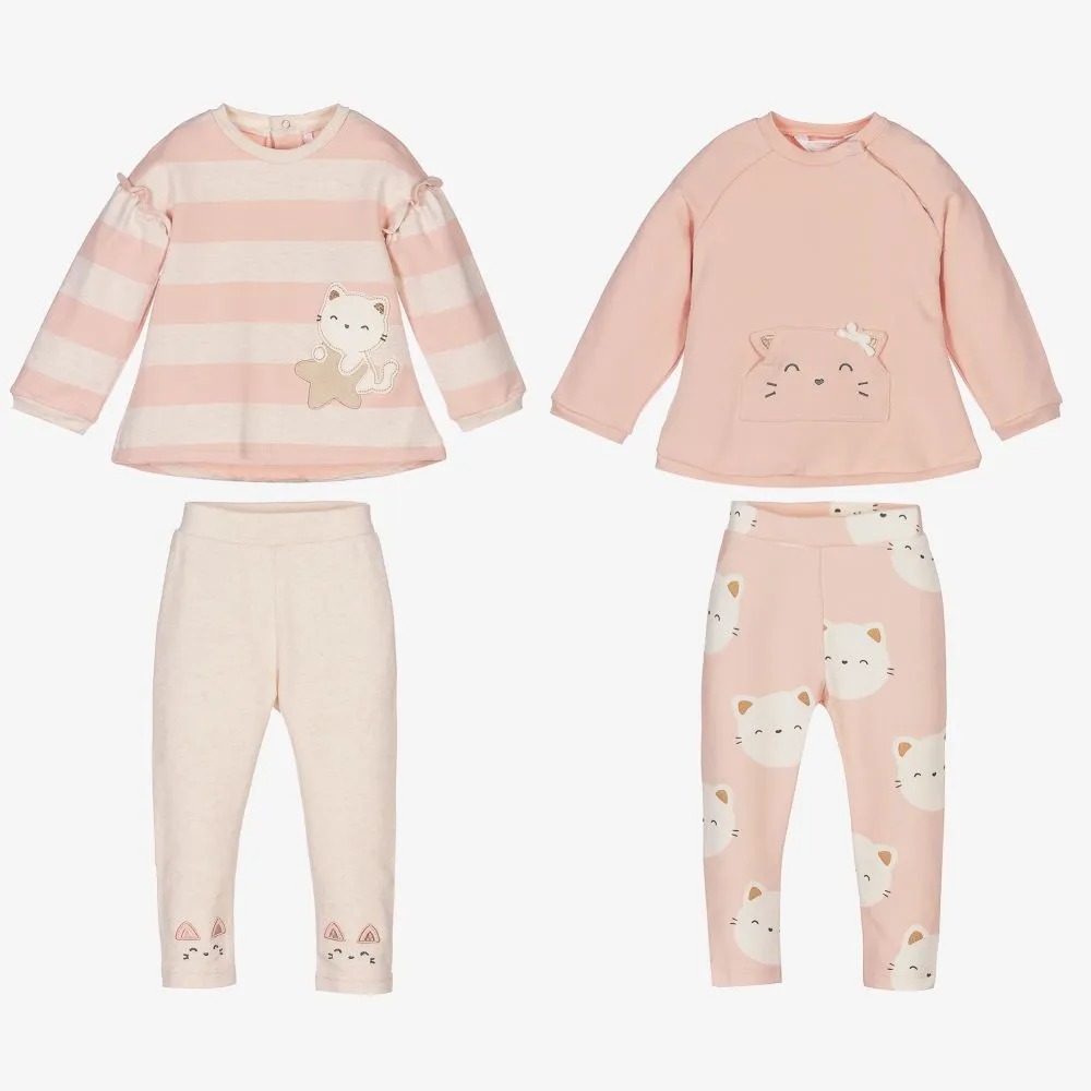 4 Piece Baby Leggings Set 