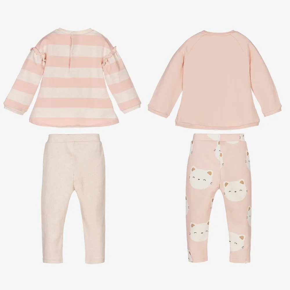 4 Piece Baby Leggings Set 