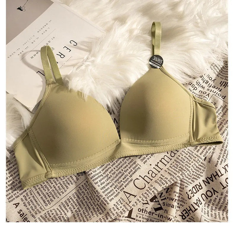 5 Pcs Women's Wireless Push Up Seamless Padded Bra - D2022