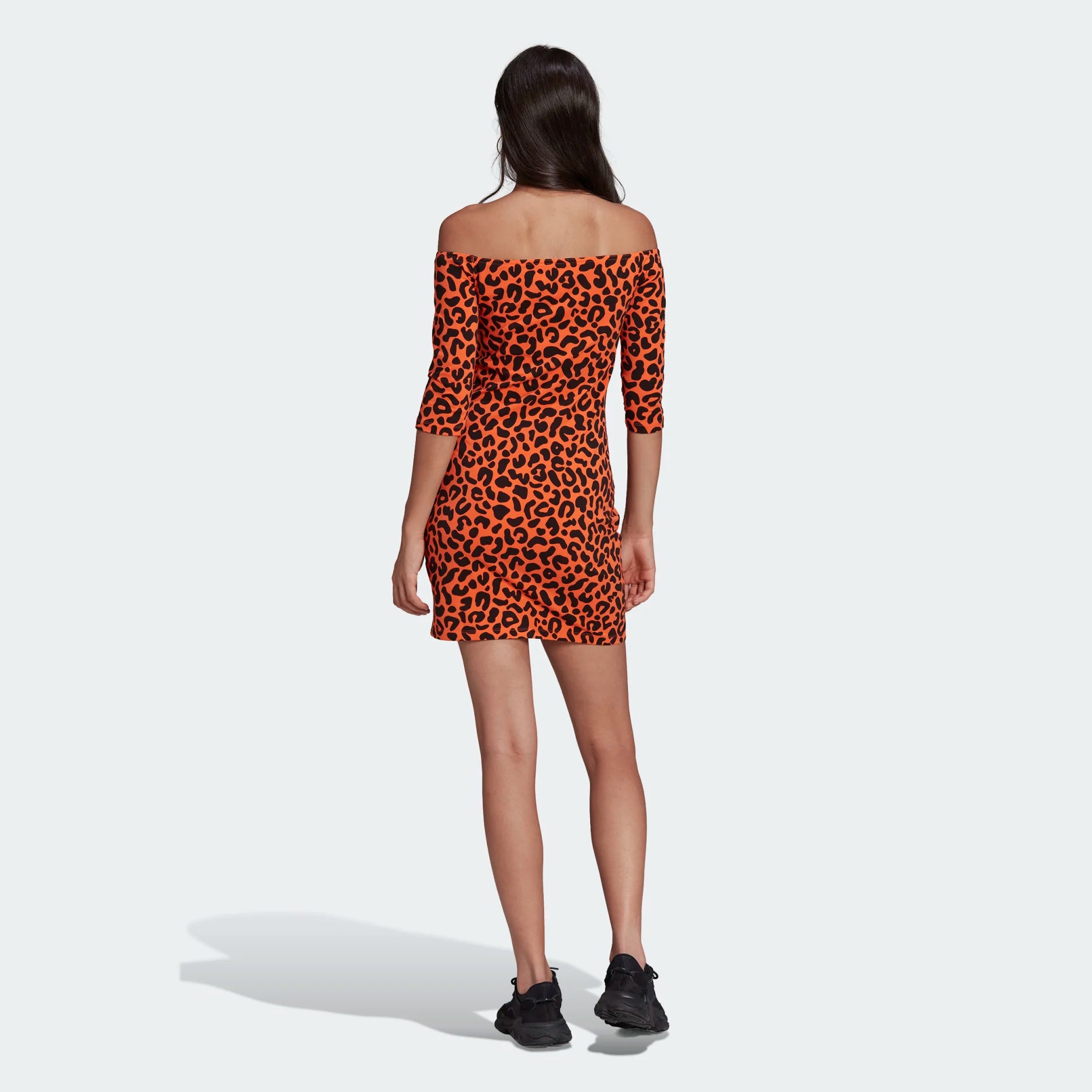 Adidas Originals Women's x Rich Mnisi Leopard Print Dress