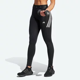 ADIDAS WOMEN'S TECHFIT HYPERGLAM BLACK TIGHTS