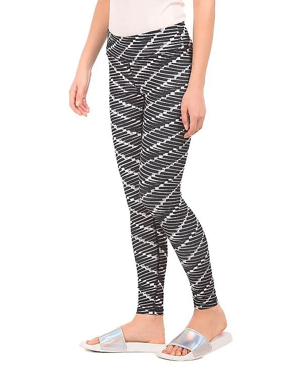 Aeropostale Printed Skinny Fit Leggings