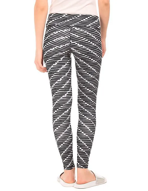 Aeropostale Printed Skinny Fit Leggings