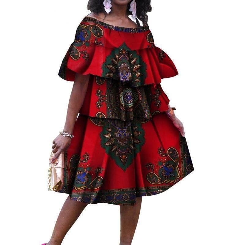 African Dress, Plus Size Dress