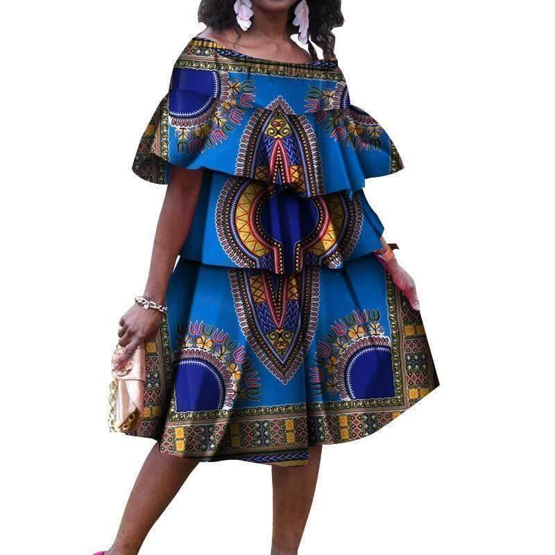 African Dress, Plus Size Dress