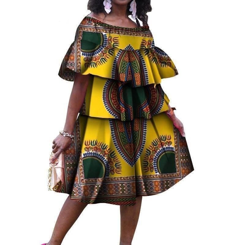 African Dress, Plus Size Dress