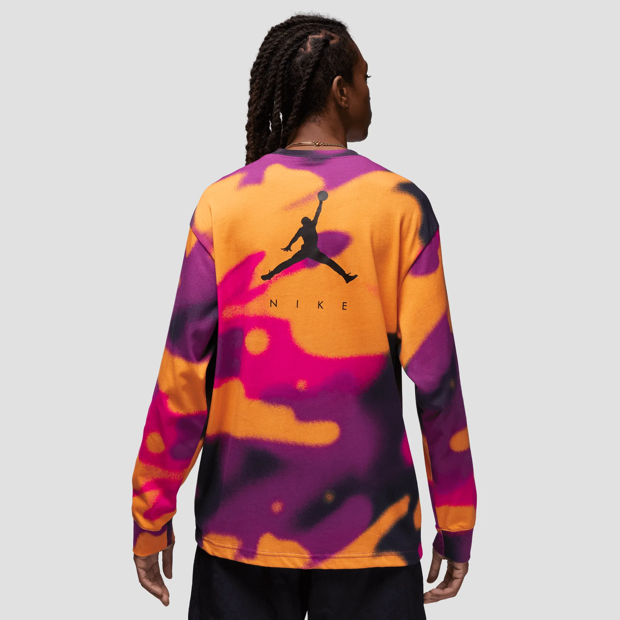 Air Jordan Flight MVP 85 Long-Sleeve Yellow T-Shirt