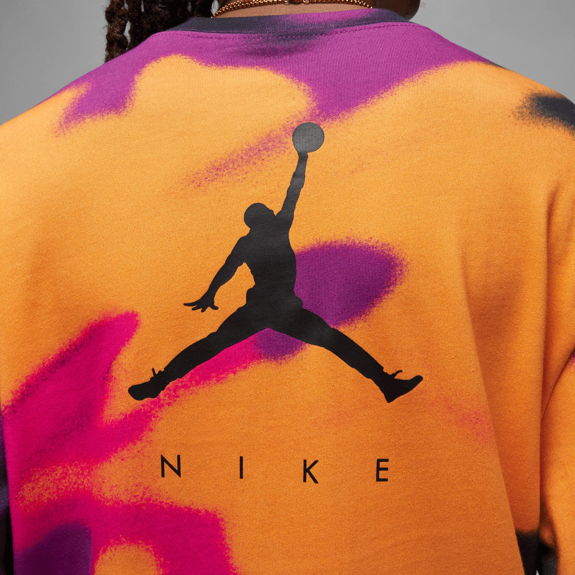 Air Jordan Flight MVP 85 Long-Sleeve Yellow T-Shirt