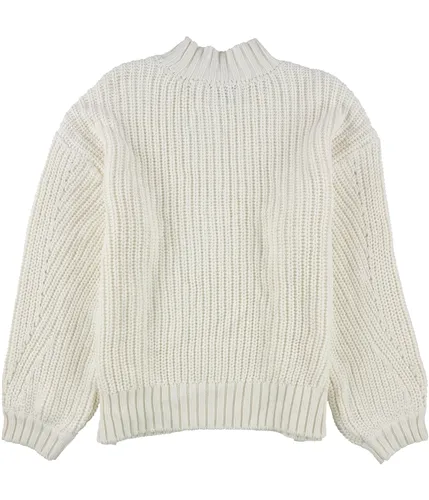 Alfani Womens Mixed-Stitch Pullover Sweater