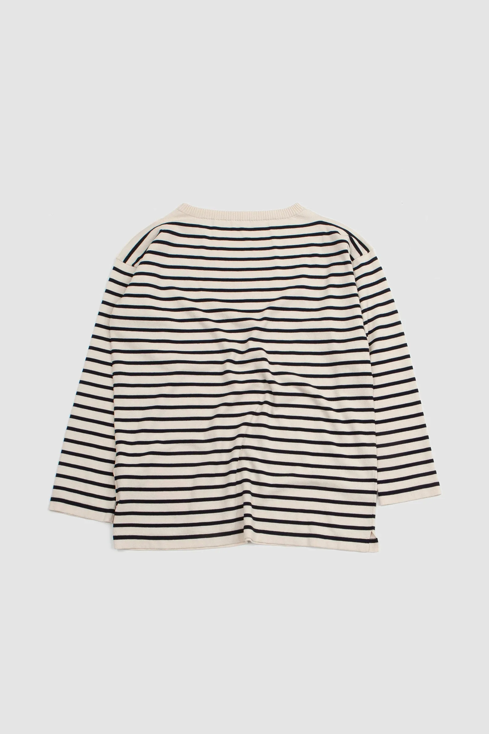 Andersen-Andersen Boatsman Raw Cotton/Royal Blue Striped