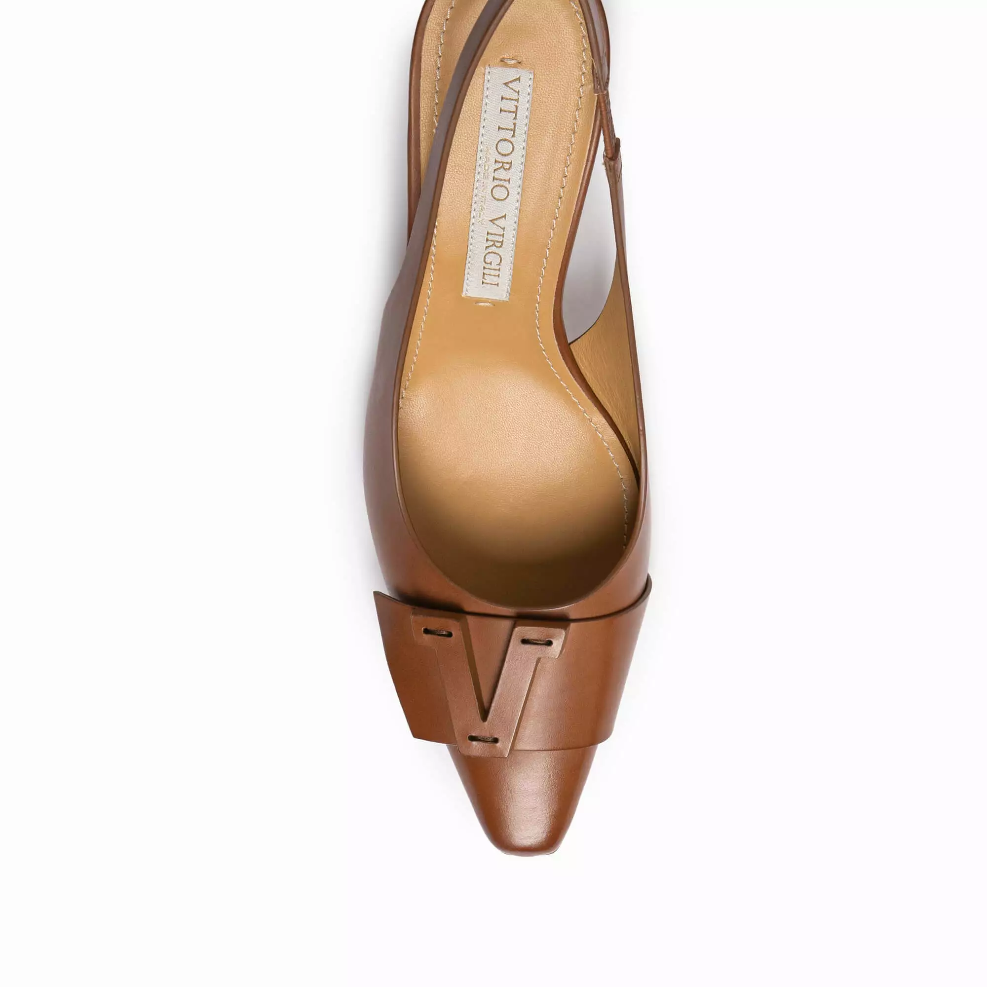 Aquilia | Women's leather sling back décolleté