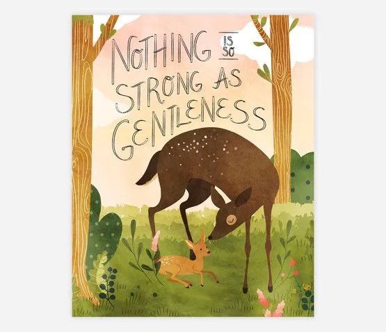 As Strong as Gentleness Print (8 x 10)