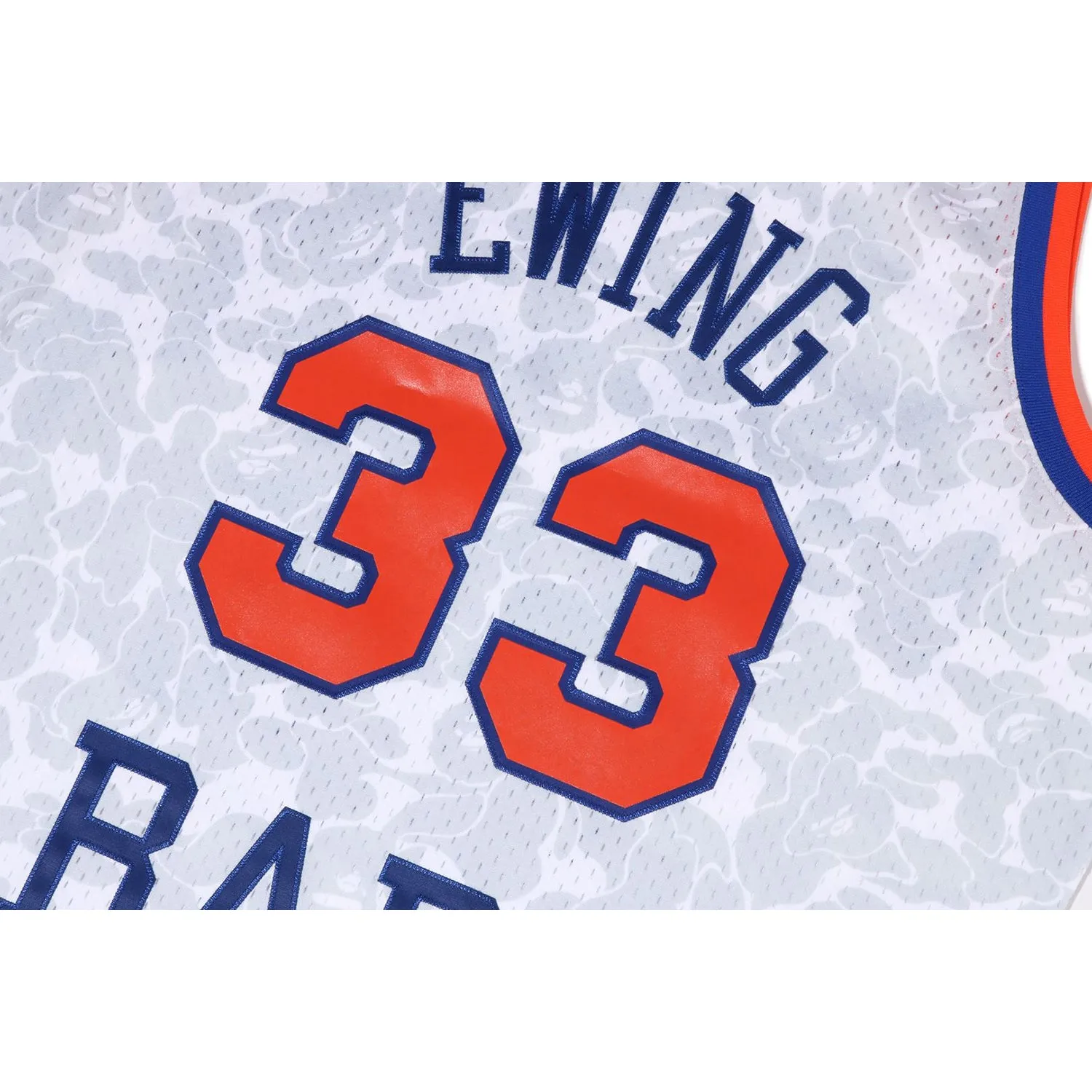 BAPE X MITCHELL & NESS NEW YORK KNICKS JERSEY TANK TOP MENS