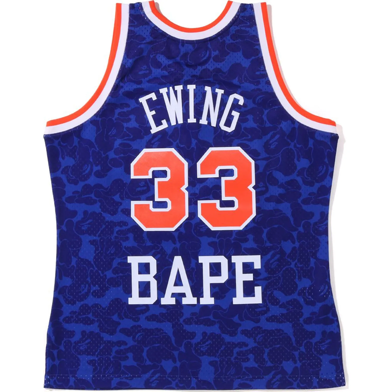 BAPE X MITCHELL & NESS NEW YORK KNICKS JERSEY TANK TOP MENS