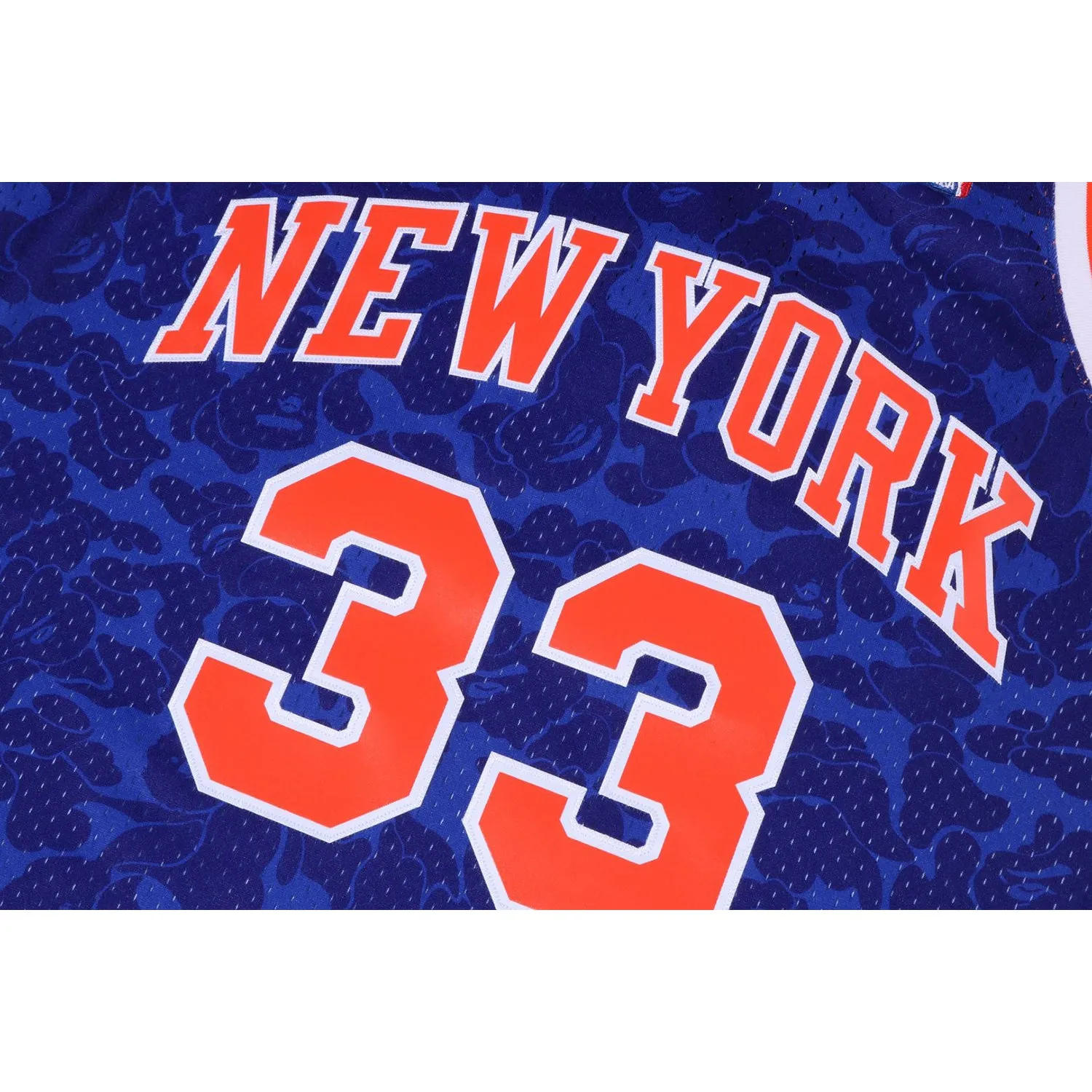 BAPE X MITCHELL & NESS NEW YORK KNICKS JERSEY TANK TOP MENS