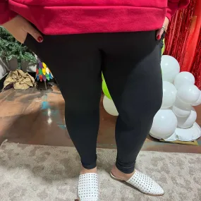 Black leggings with POCKETS