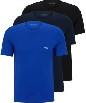 Boss Three-pack of underwear T-shirts in cotton jersey