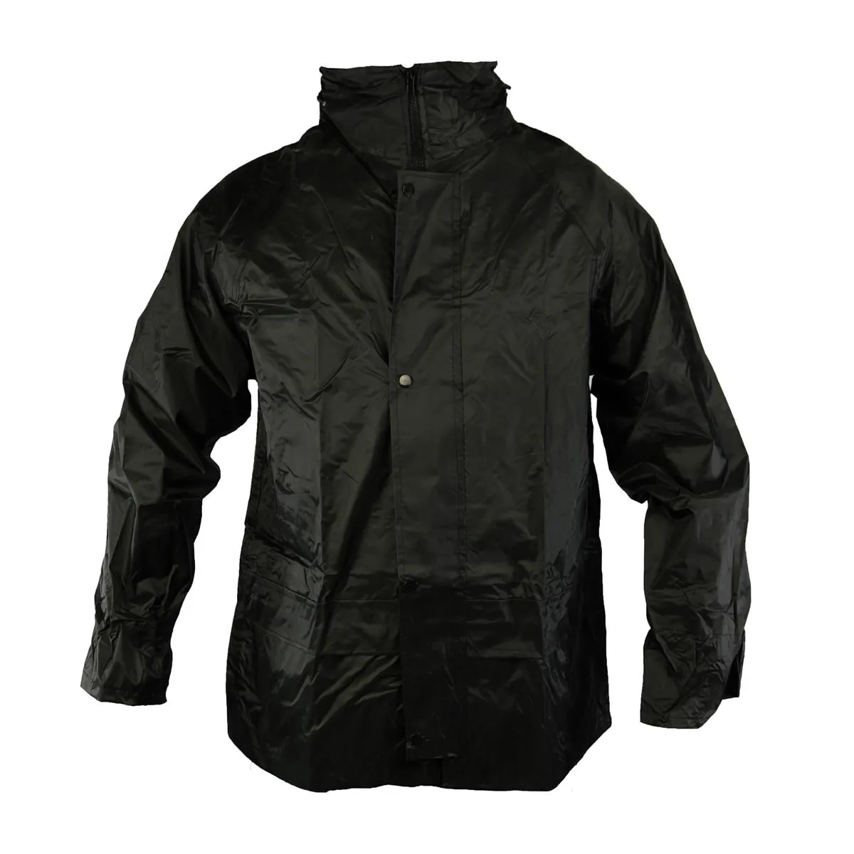 Buy Waterproof Light weight Mac Jacket in Black and Navy, Easy fold away - Fast UK Delivery | Insight Clothing