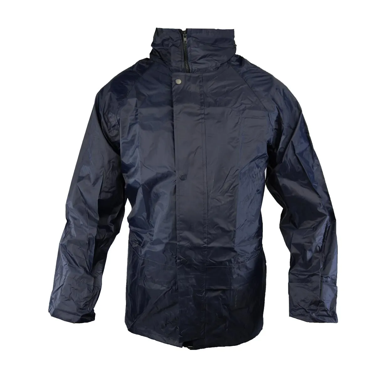 Buy Waterproof Light weight Mac Jacket in Black and Navy, Easy fold away - Fast UK Delivery | Insight Clothing