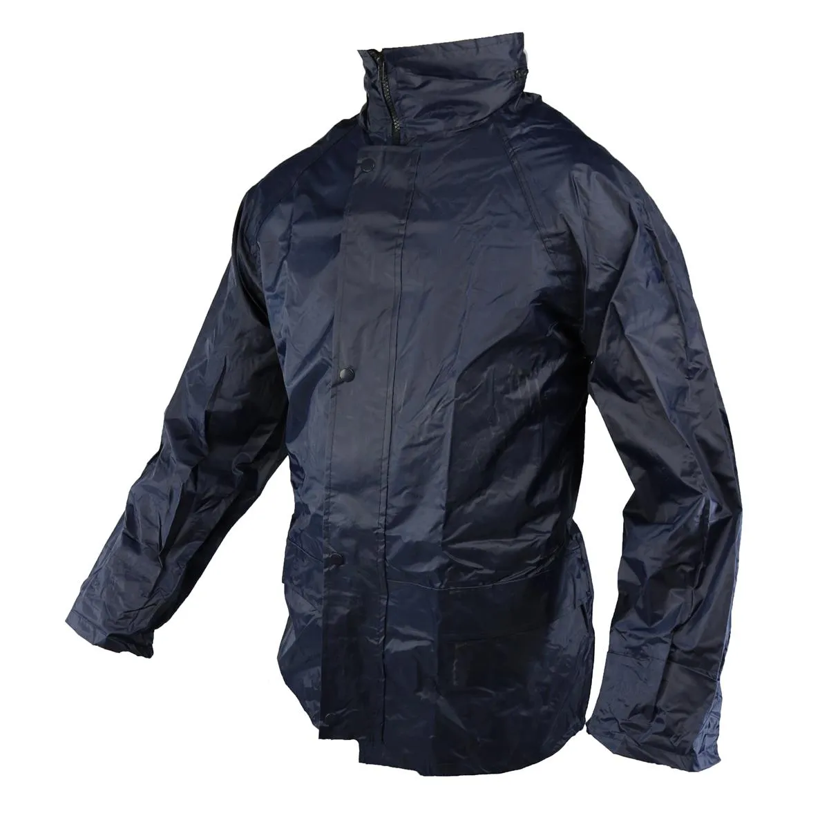 Buy Waterproof Light weight Mac Jacket in Black and Navy, Easy fold away - Fast UK Delivery | Insight Clothing