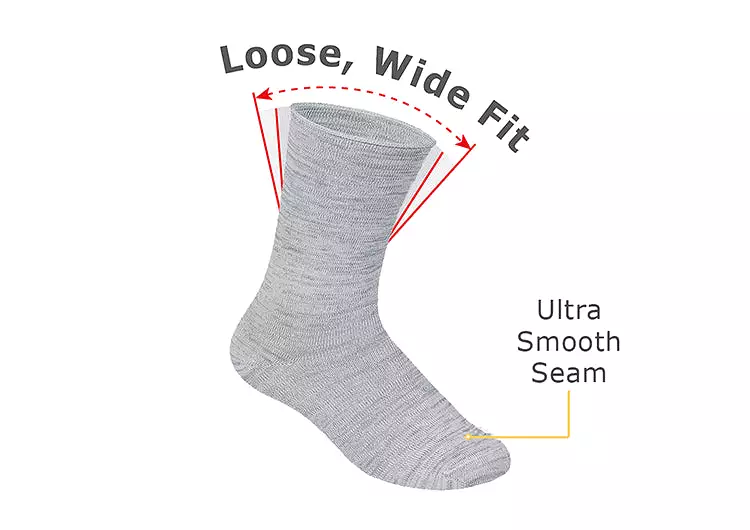 Casual/Dress Socks - Light Gray