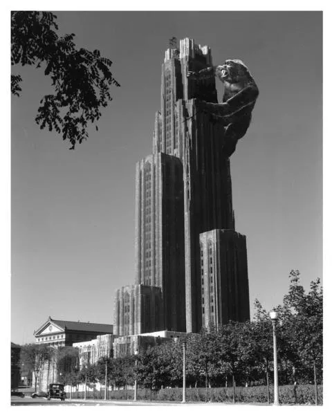 Cathedral of Learning 11x14 Pittsburgh print