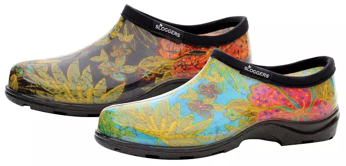 Clearance: Women's Print Rain and Garden Shoes by Sloggers USA Made