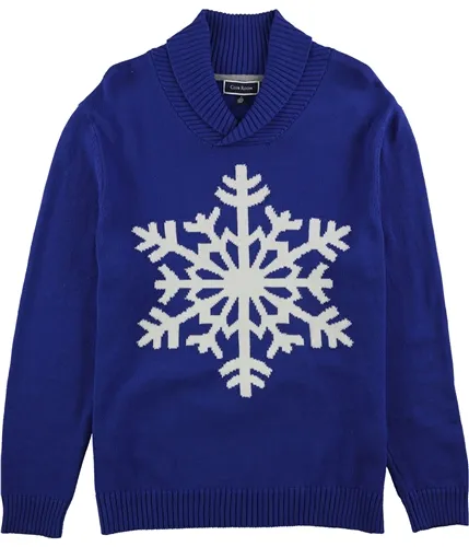 Club Room Mens Snowflake Pullover Sweater