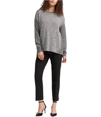 Dkny Womens Step-Hem Knit Sweater