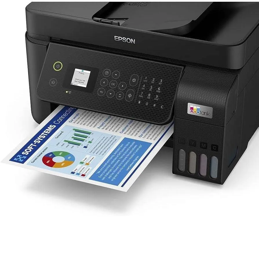 Epson EcoTank ET4800 Wireless Multi-Function Inkjet ADF Printer (Print/Copy/Scan/Fax)