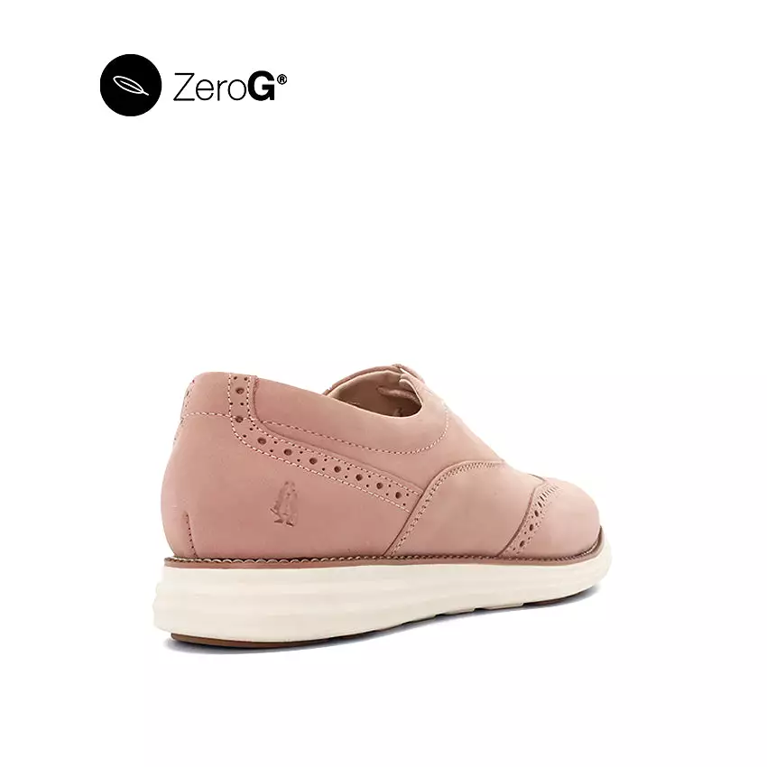 Farah Lace Up WT Women's Shoes -  Dusty Pink Nubuck