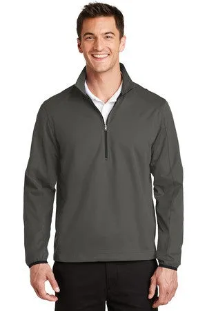 Fellers Logo Port Authority Active 1/2-Zip Soft Shell Jacket - J716