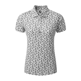 FootJoy Women's Floral Print Lisle Polo