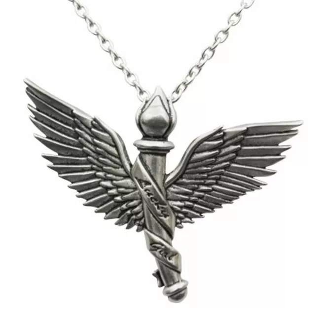 Freedom Flight Lucky Girl Necklace - 316L Stainless Steel With Pouch