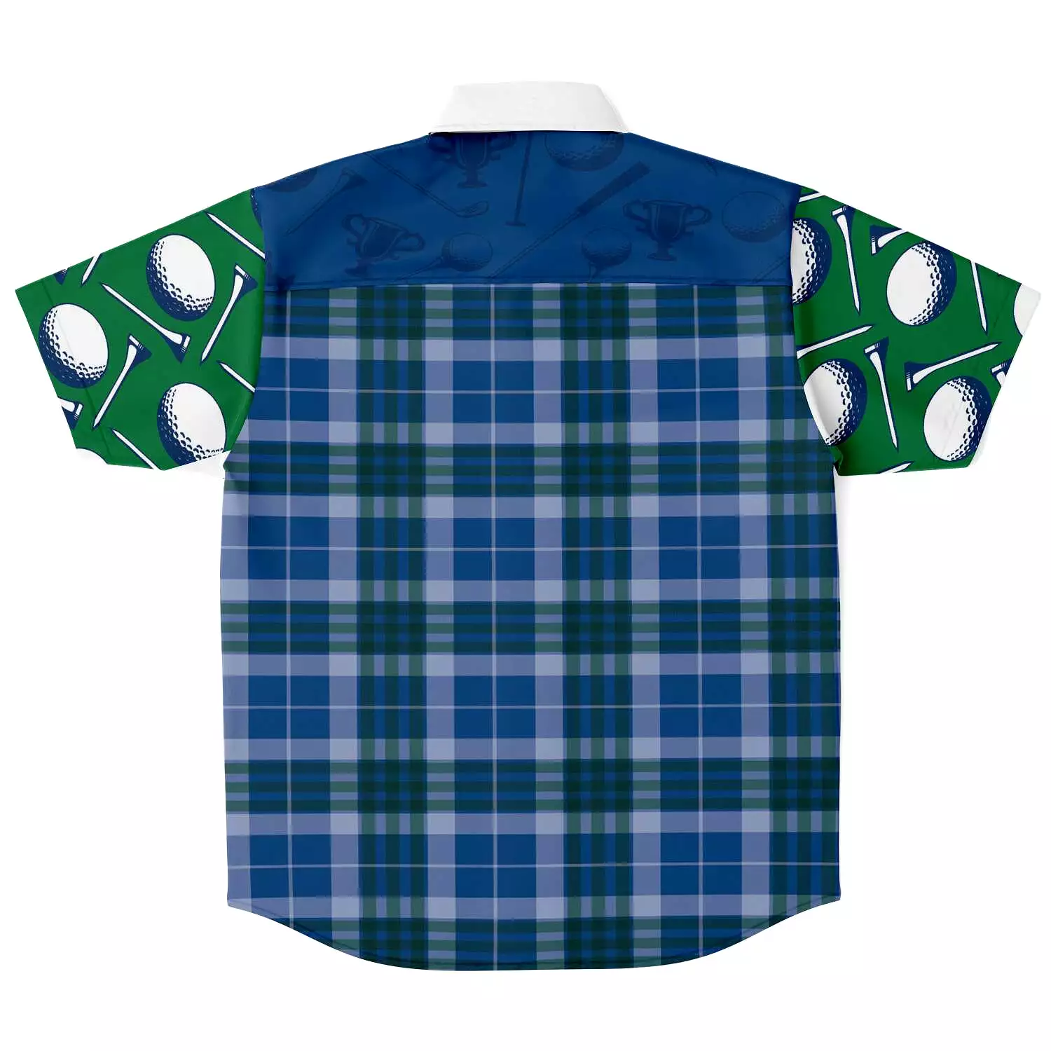 Golf Edinburgh Short Sleeve Button Down Shirt