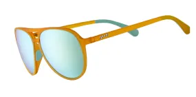 Goodr Mach G Active Sunglasses: Cheesy Flight Attendant