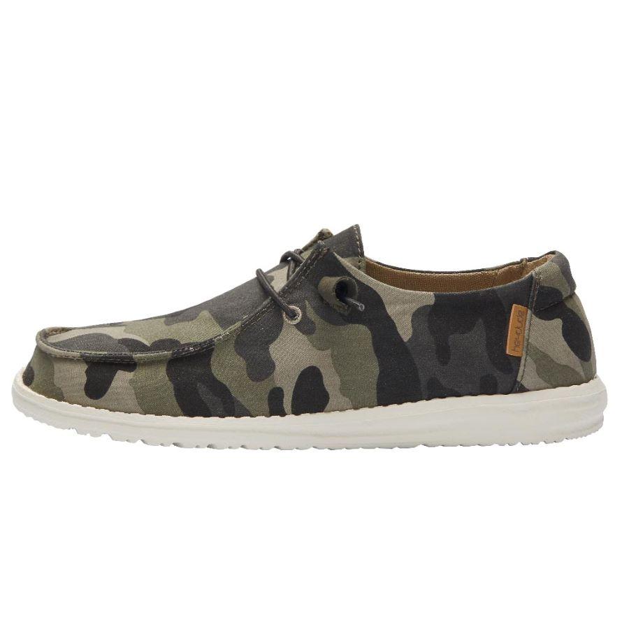 Hey Dude Wendy Print Women's Shoes Camo