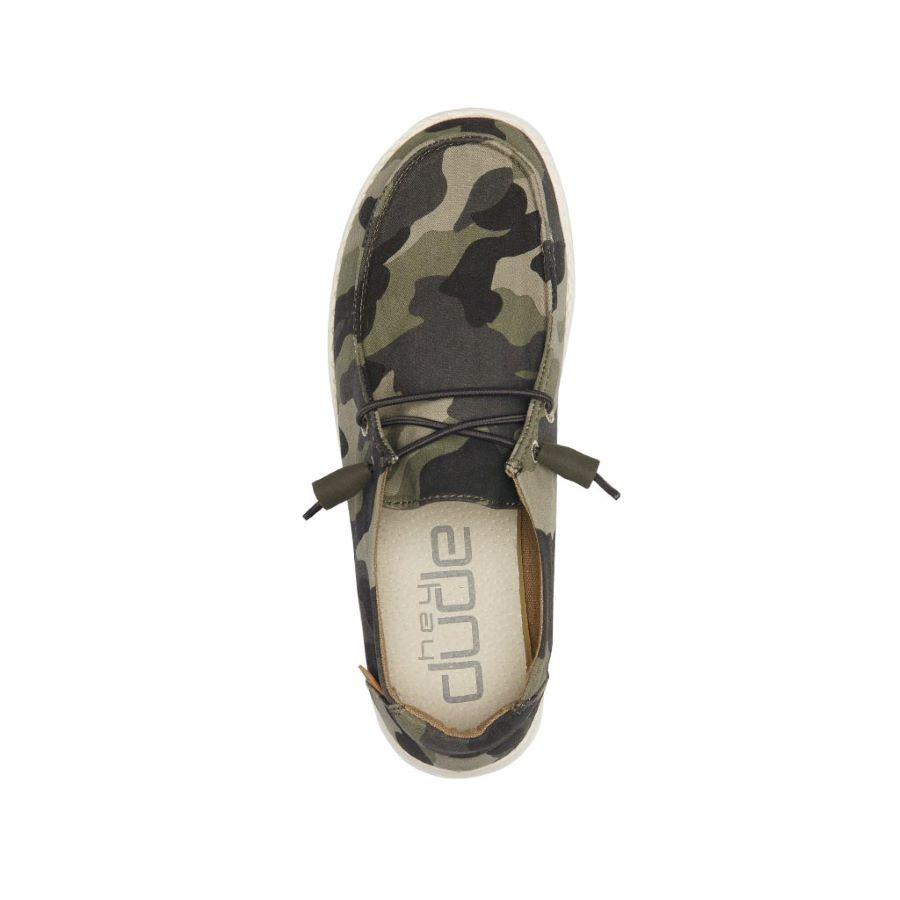 Hey Dude Wendy Print Women's Shoes Camo