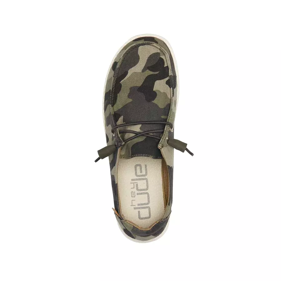 Hey Dude Wendy Print Women's Shoes Camo