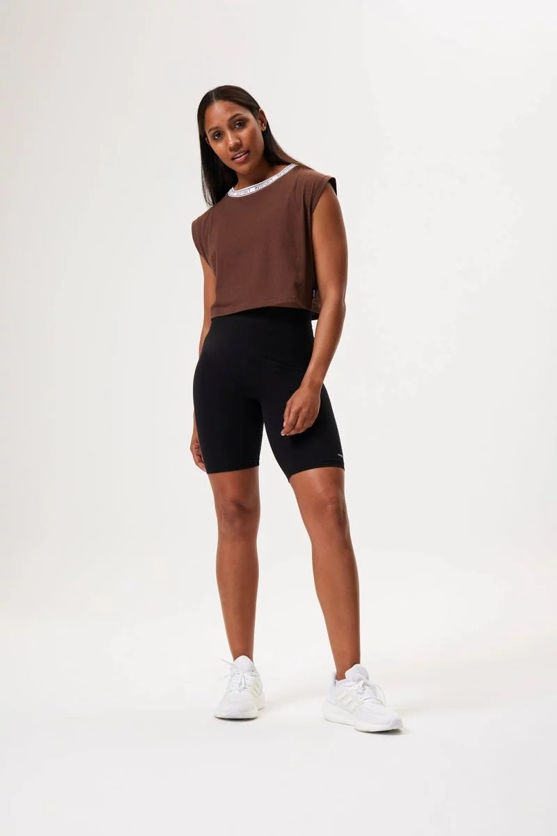 INSPORT WOMEN'S BELLA COFFEE MUSCLE TEE