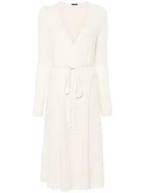 JOSEPH knitted maxi dress - White