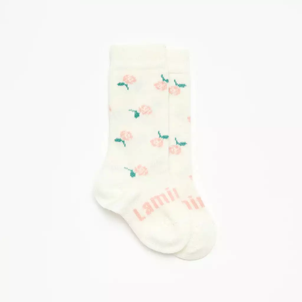 Lamington Merino Wool Knee High Socks | Baby | Rosie