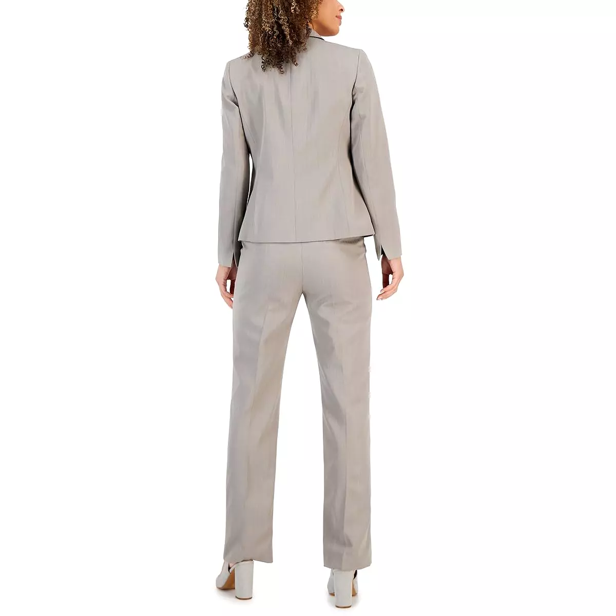 Le Suit Womens Slub Suit Separate Suit Jacket