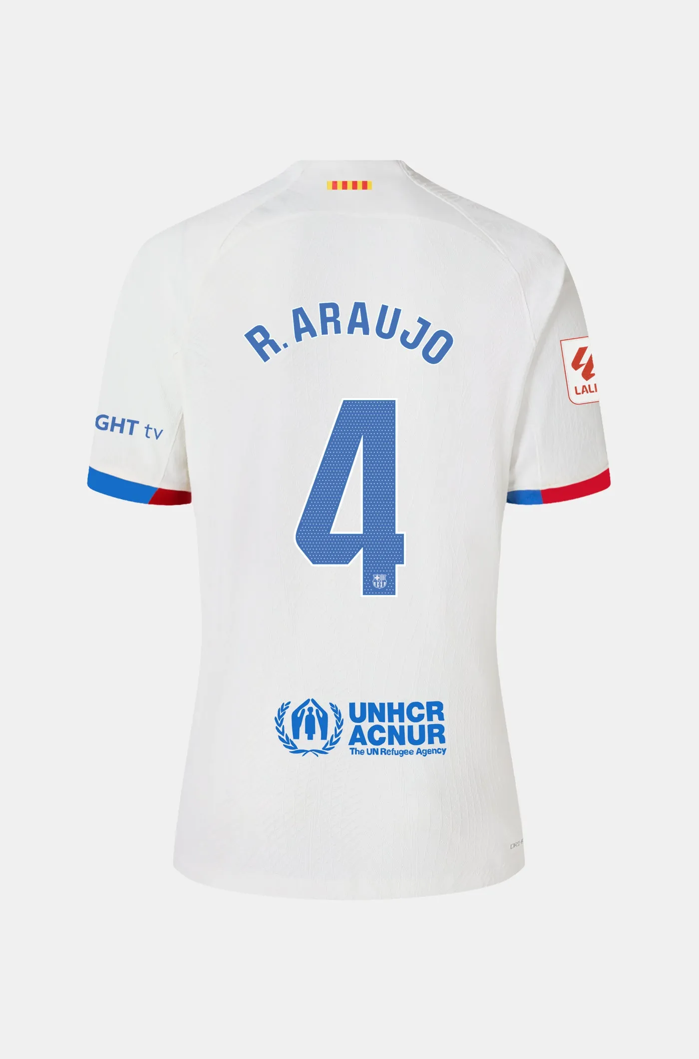 LFP  FC Barcelona away shirt 23/24 “ Junior  - R. ARAUJO