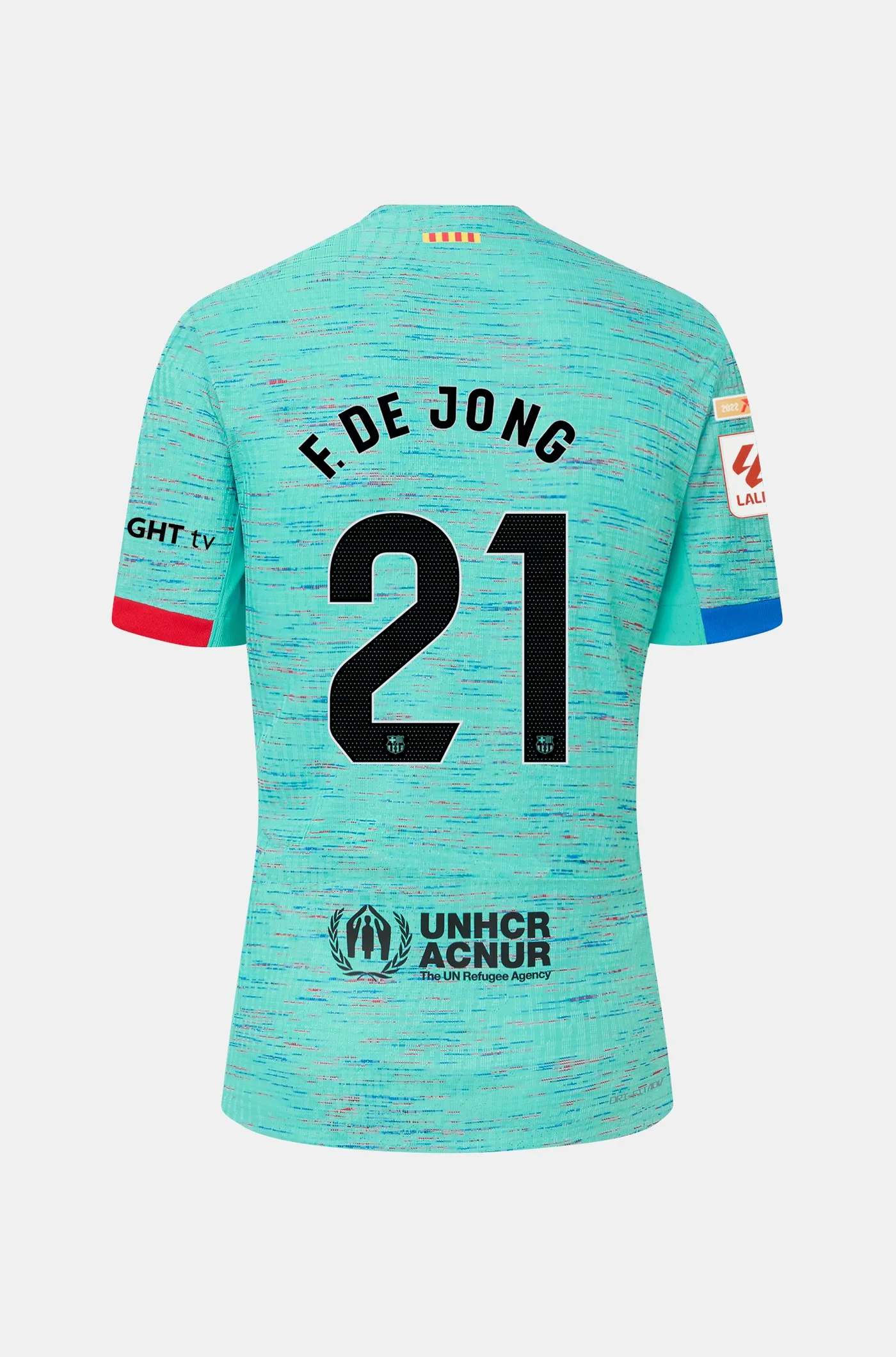 LFP FC Barcelona third shirt 23/24 Player’s Edition  - F. DE JONG