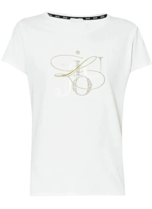 LiuJo T-Shirt – TA4136 J4S003 – BIANCA  – New 2024