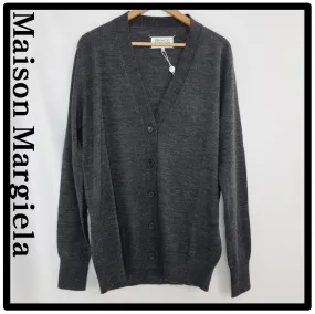 Maison Margiela  |Casual Style Street Style Logo Cardigans