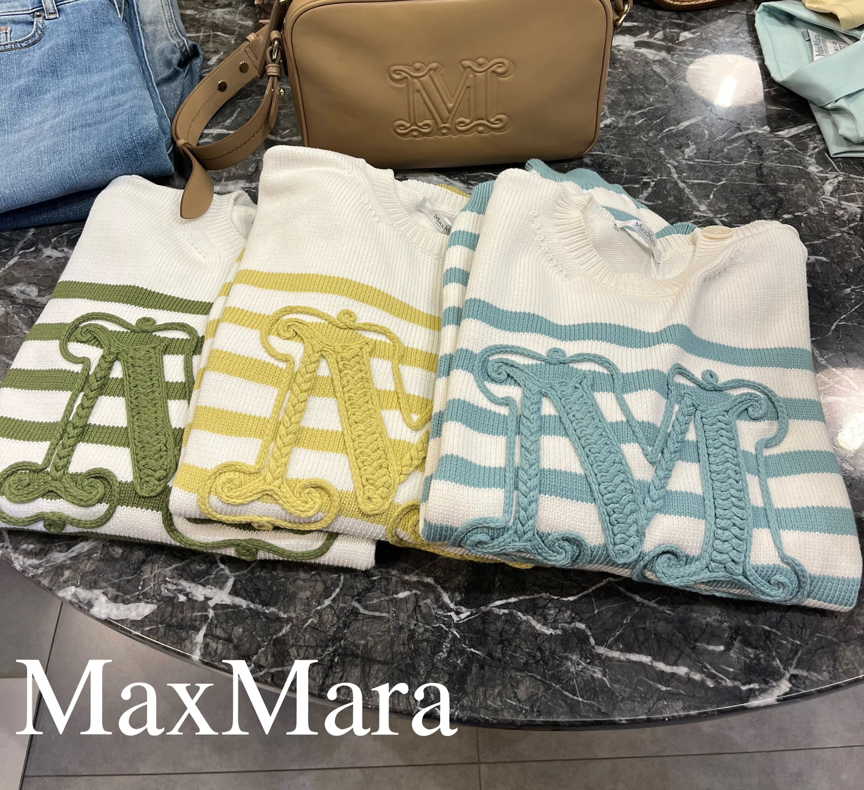 MaxMara  |Casual Style Party Style Elegant Style Logo