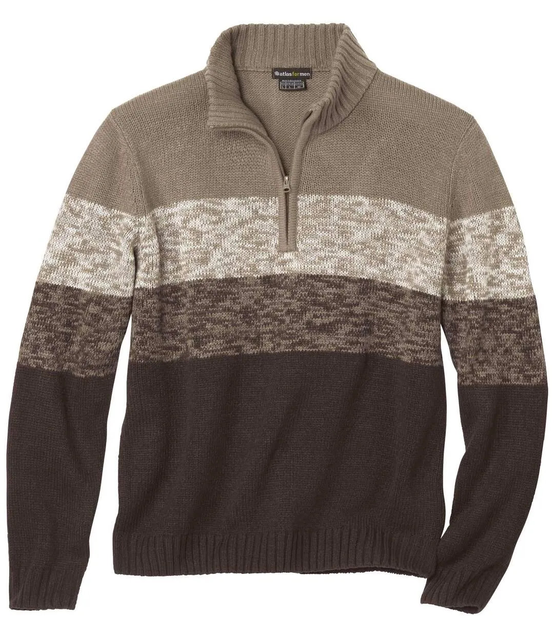 Men's Brown Knitted Jumper 